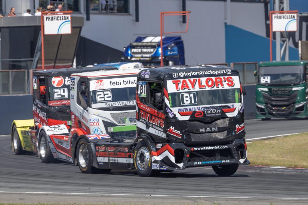 Team Taylor Racing No Stopping Taylors Trucksport Racing at Zolder - Mark Taylor Racing